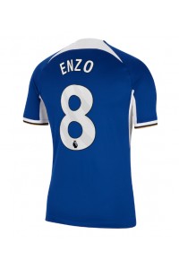 Fotbalové Dres Chelsea Enzo Fernandez #8 Domácí Oblečení 2023-24 Krátký Rukáv